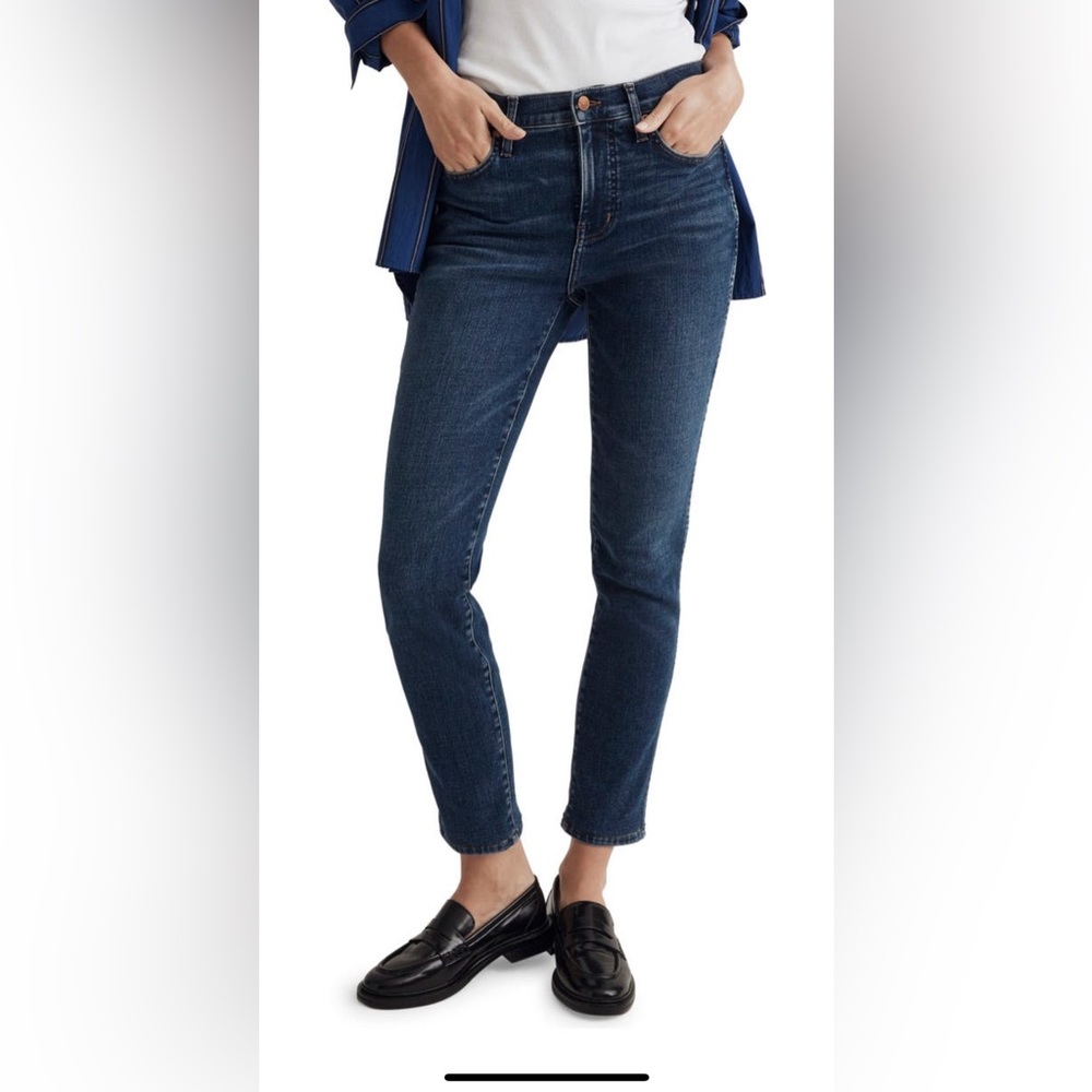 Madewell Mid rise Stovepipe 29
